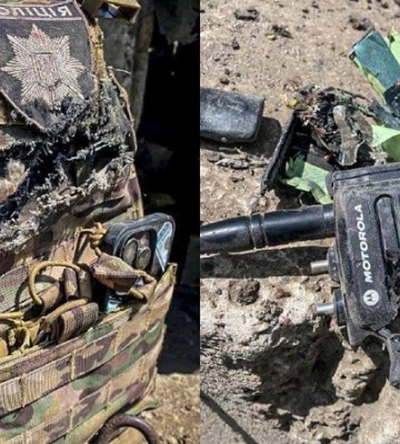 Троє поліцейських поранені під час артобстрілу в Бахмутському районі, - Вигівський. ФОТО