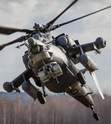 В окупованому Криму упав російський військовий вертоліт: пілоти не вижили