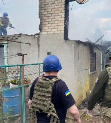 росіяни вдарила по Костянтинівці зі «Смерчів» та артилерії, є поранений