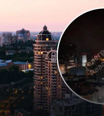 В Киеве раздался взрыв и начался масштабный пожар