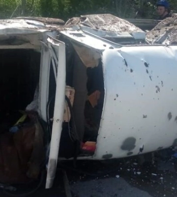 У поліції показали наслідки обстрілів Дніпропетровської області