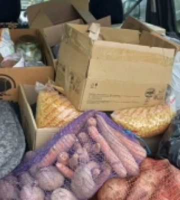 Жителі Крупецької громади передали 350 кілограмів продуктів на фронт