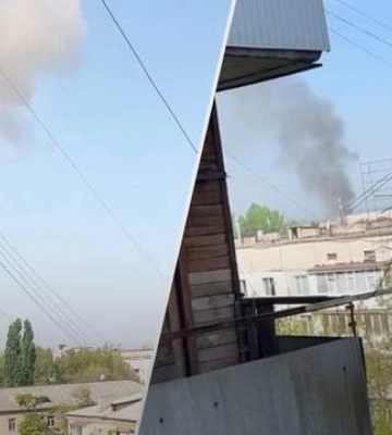 У Луганську знову пролунали вибухи: над містом здійнявся дим