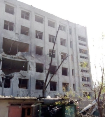 В Луганске заявили о новом &quot;прилете&quot;