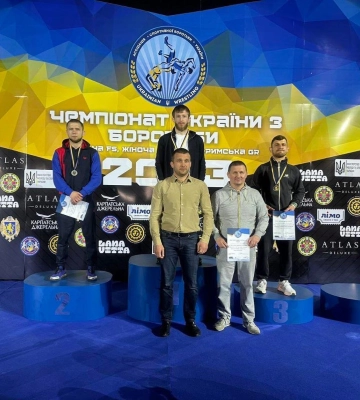 Луганський спортсмен став призером Кубка України з боротьби