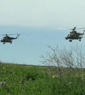 На російській Брянщині розбився вертоліт (відео)