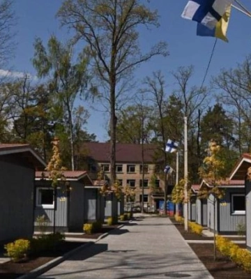 В Ірпені відкрили нове модульне містечко «Ластівка»