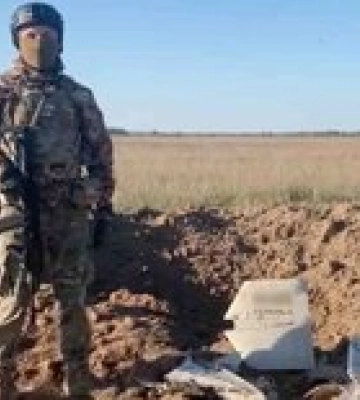 Пограничники в Черниговской области из стрелкового оружия сбили российский Shahed – видео