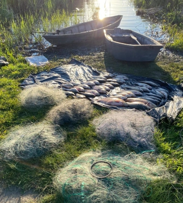 Водна поліція затримала браконьєрів, які завдали збитків державі на 5 мільйонів гривень