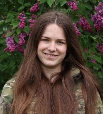 Працювала фітнес-тренеркою: на Сході воює 22-річна захисниця з Волині Анастасія