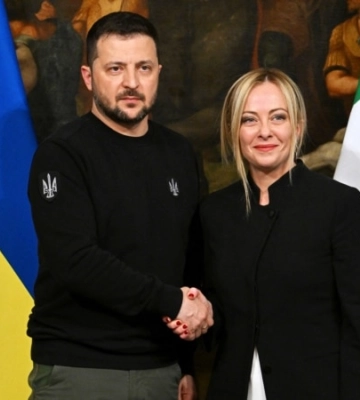 «Італія й надалі гарантує Києву підтримку»: з’ясувались подробиці візиту Зеленського до Риму
