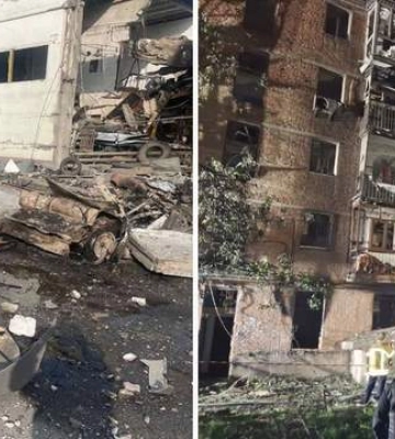 Чудом осталась жива: во время удара по Николаеву осколок едва не убил мать военнослужащего