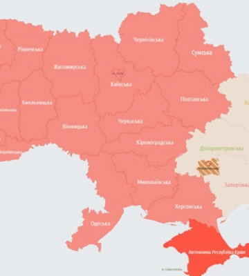 В Україні масштабна повітряна тривога