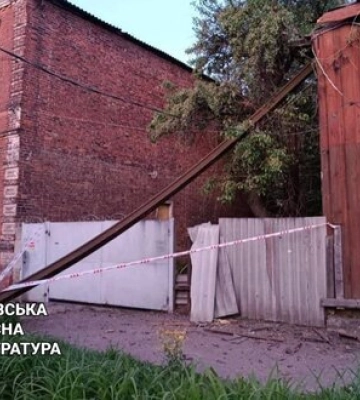 Наслідки ракетного удару по Харкову. ФОТОрепортаж