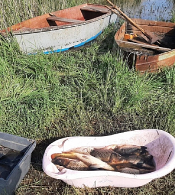 Виловив майже 50 кг риби: у Криворізькому районні затримали підозрюваного у браконьєрстві