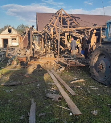 Армія РФ вдарила по Харківщині з РСЗВ “Смерч” – поліція 