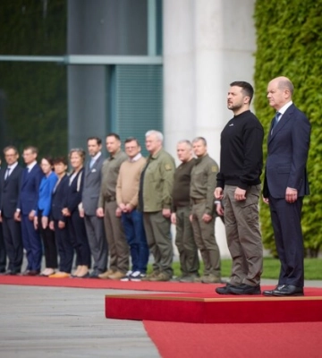 Зеленський провів у Німеччині унікальну зустріч: подробиці