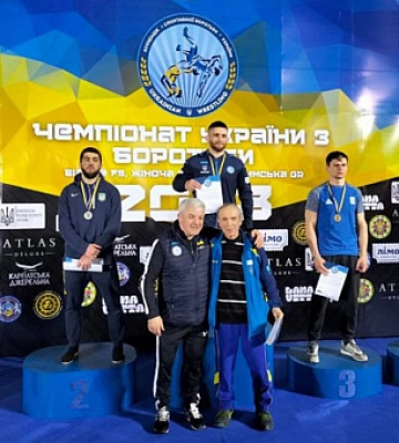 Криворіжець став чемпіоном України з греко-римської боротьби