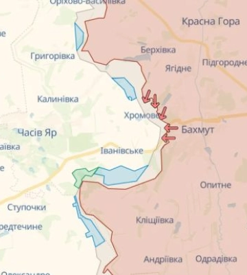 Сили оборони захопили більше десяти ворожих позицій біля Бахмута, – Маляр