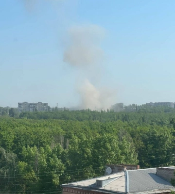 Росспропагандисты подтверждают новый взрыв в Луганске — прилетело в авиационное училище