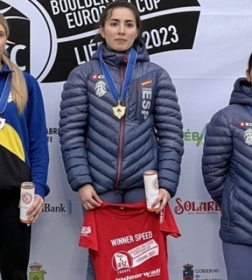 Спортсменка з Дніпропетровщини Аліна Щигарєва здобула срібло на етапі Кубка Європи зі скелелазіння