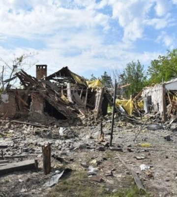 Наслідки ворожого удару по приватному сектору Краматорська. ФОТОрепортаж