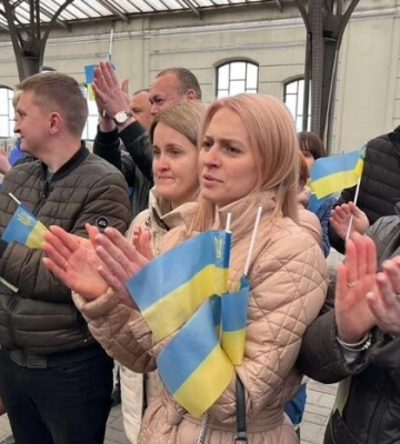 До Львова вчасно прибув потяг, який напередодні потрапив під обстріл у Херсоні