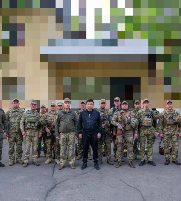 Кім привітав бійців 79 прикордонного загону ДПС України річницею заснування підрозділу