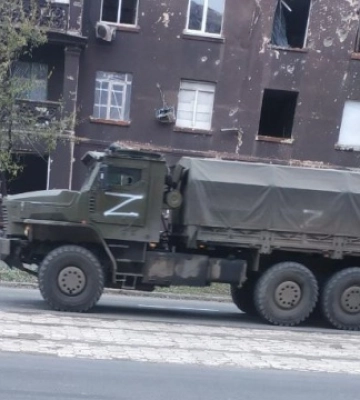 Окупанти масово перекидають техніку в Маріупольському район