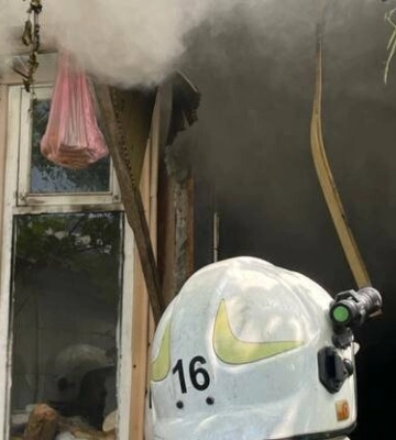 Під час пожежі на Одещині постраждав господар будинку