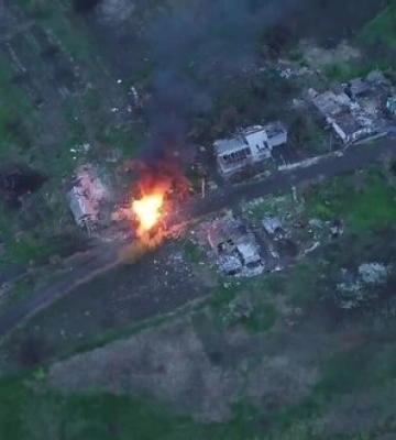 Бійці 5 ОШБр виявили та знищили склад БК у районі Бахмуту. ВIДЕО