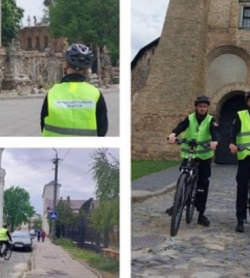 Луцькі муніципали пересіли на ровери 