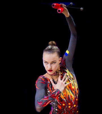 Спортсменка з Нікополя на Дніпропетровщині – призерка всеукраїнського турніру з художньої гімнастики