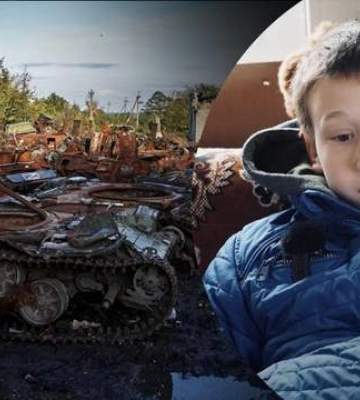 Щоночі боїться лягти спати: щемлива історія хлопчика, який живе за 10 кілометрів від фронту