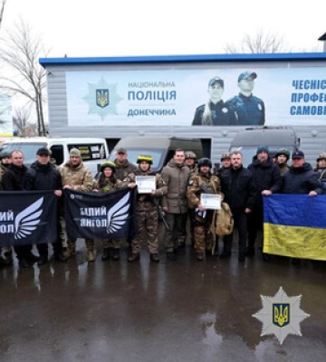 Окупанты обстреляли полицейское подразделения &quot;Белый ангел&quot;, есть пострадавшие