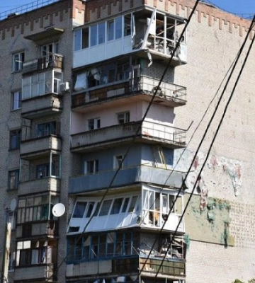 Краматорськ під ударом. Пошкоджені будинки та дитсадок