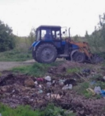 У громаді на Львівщині прибрали стихійні сміттєзвалища