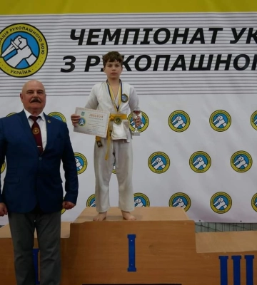 Юнак з Волині став Чемпіоном України з рукопашного бою
