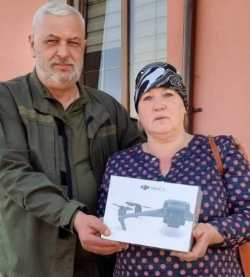 На Волині мати загиблого воїна передала 100 тис. гривень для ЗСУ