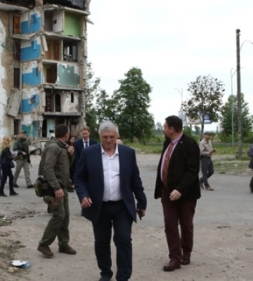 Делегація шведського парламенту відвідала Бородянку, Бучу та Ірпінь