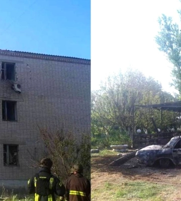 На Херсонщине из-за обстрела пострадали женщина и трое детей