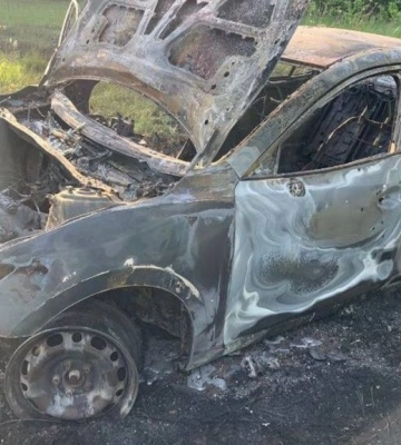 Розстріляли авто з родиною, а потім спалили: на Чернігівщині викрили жорстоке вбивство (ВІДЕО)