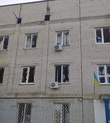Оккупанты нанесли удар по больнице в Бериславе