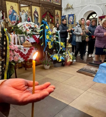 На Волині провели в останню путь військового Зоряна Франчука