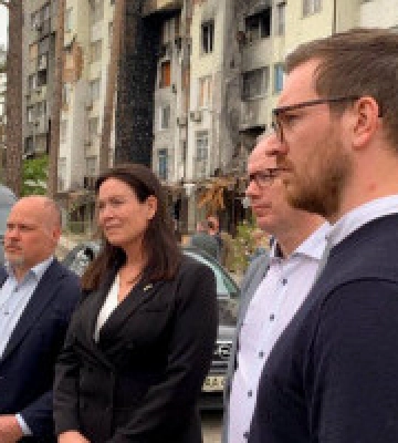 Ірпінь відвідала Парламентська делегація зі Швеції