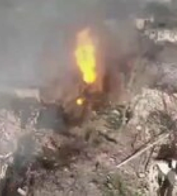 Украинские военные сожгли новейший российский танк Т-90 под Бахмутом – видео