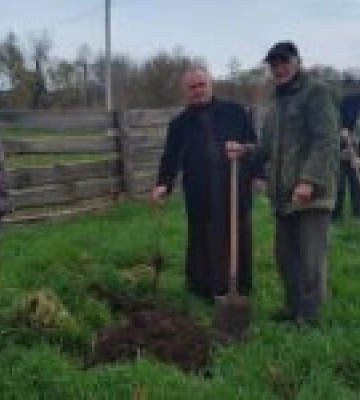 Громади Київської архиєпархії взяли участь в акції «Посади дерево миру»