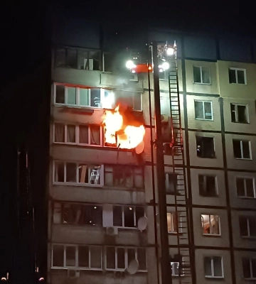 Пожежа у багатоповерхівці Дніпра: є загиблий та постраждала