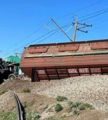 У Криму зійшли з колії п&#039;ять вагонів із зерном. Окупанти повідомляють про &quot;диверсію&quot;