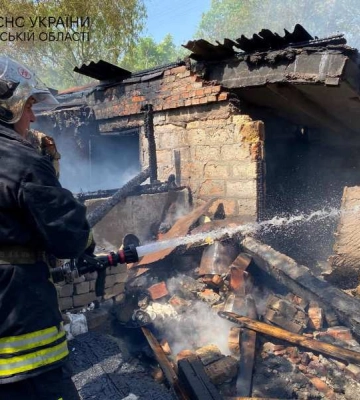 В Одеській області спалахнула пожежа